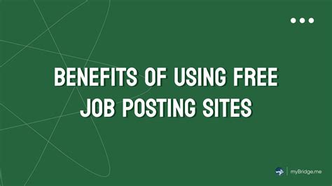 10 Benefits Of Using Free Job Posting Sites For Recruiters In The Usa 10 Benefits Of Using Free Job Posting Sites For Recruiters In The Usa