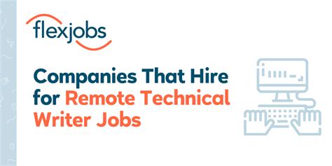 10 Companies Hiring For Remote Technical Writer Jobs Flexjobs 10 Companies Hiring For Remote Technical Writer Jobs Flexjobs