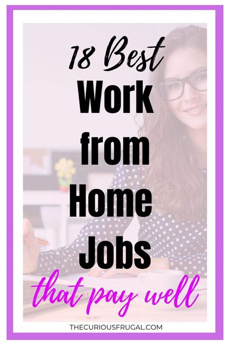 18 Best Work From Home Jobs That Pay Well In 2023 18 Best Work From Home Jobs That Pay Well In 2023