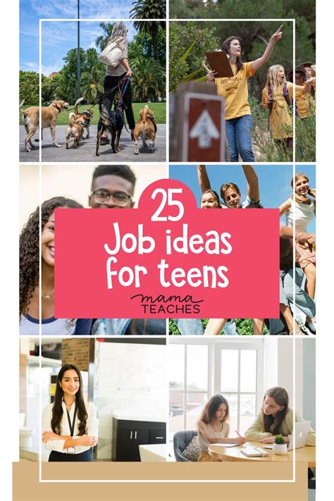 25 Job Ideas For Teens Mama Teaches