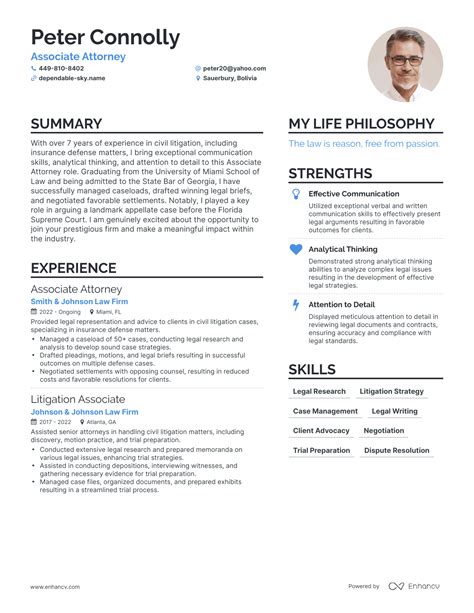 3 Associate Attorney Resume Examples How To Guide For 2024