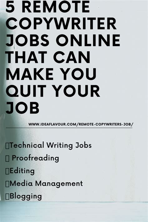 5 Amazing Remote Copywriter Jobs Online In 2023 Idea Flavour 5 Amazing Remote Copywriter Jobs Online In 2023 Idea Flavour