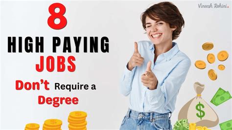 8 High Paying Online Jobs That Don T Require A Degree Vineesh Rohini