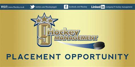 9Hm Placement Ice Hockey Jobs 9Hm Placement Ice Hockey Jobs
