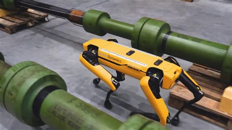 A Norwegian Oil Company Hired Spot Robo Dog For Patrolling Oil Rig