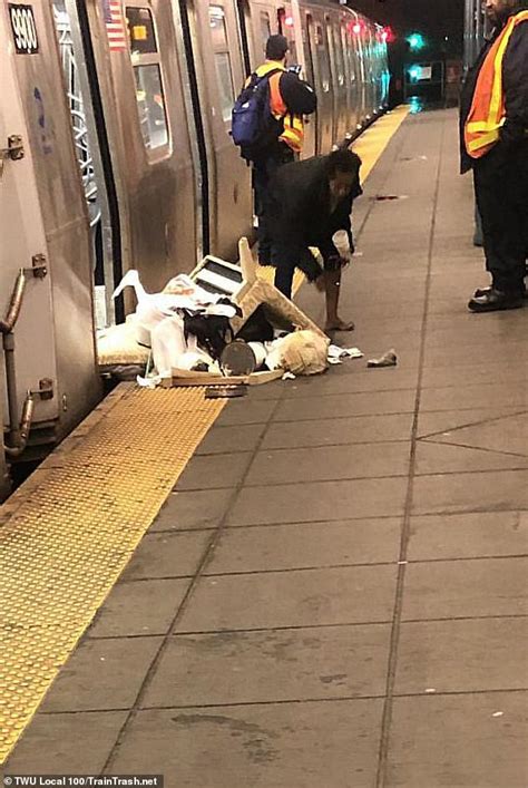 Absolute Filth Angry New York Commuters Share Disgusting Photos Of The Absolute Filth Angry New York Commuters Share Disgusting Photos Of The