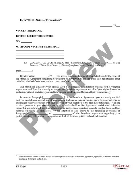 Alabama Notice Of Termination Termination Letter Example Us Legal Forms Alabama Notice Of Termination Termination Letter Example Us Legal Forms