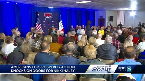 Americans For Prosperity Action Pledges To Knock On Doors For Nikki Americans For Prosperity Action Pledges To Knock On Doors For Nikki