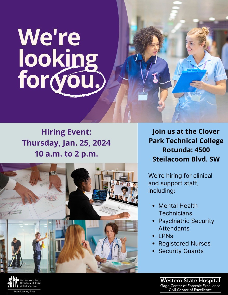 Arizona State Hospital Hiring Event Arizona Work Arizona State Hospital Hiring Event Arizona Work
