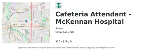 Avera Cafeteria Attendant Mckennan Hospital Job Sioux Falls