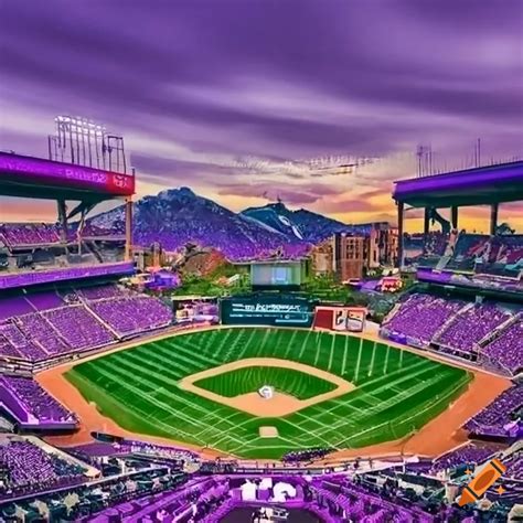 Brand New Colorado Rockies Baseball Stadium With Mountains In The Brand New Colorado Rockies Baseball Stadium With Mountains In The