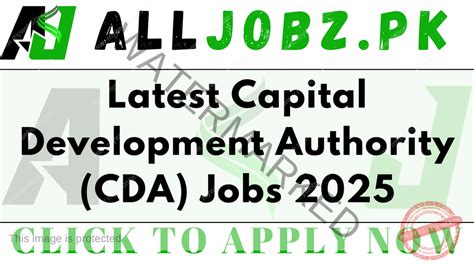 Capital Development Authority Cda Today Jobs 2025 1