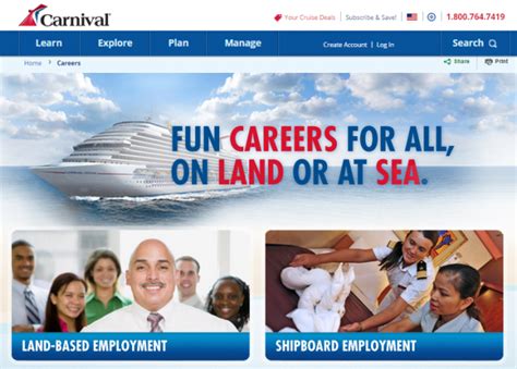 Carnival Jobs Carnival Jobs