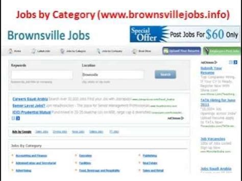 City Of Brownsville Jobs