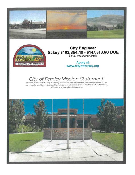 City Of Fernley Jobs City Of Fernley Jobs