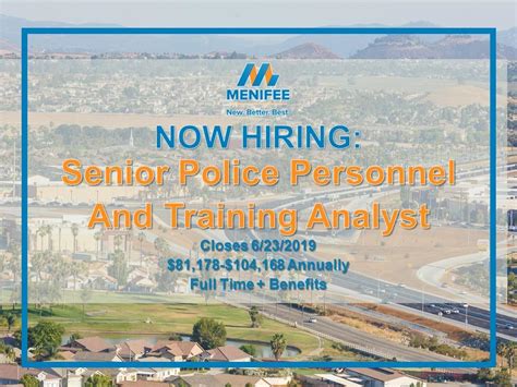 City Of Menifee Jobs