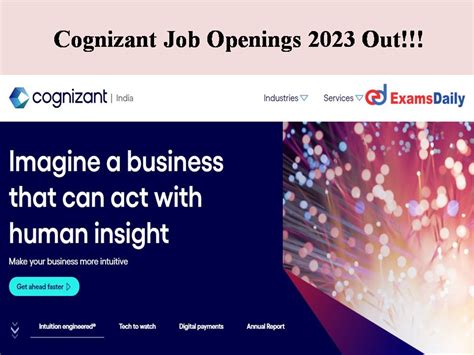 Cognizant Job Openings