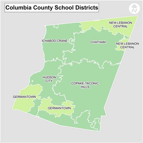Columbia County New York School Districts Info And Map Columbia County New York School Districts Info And Map