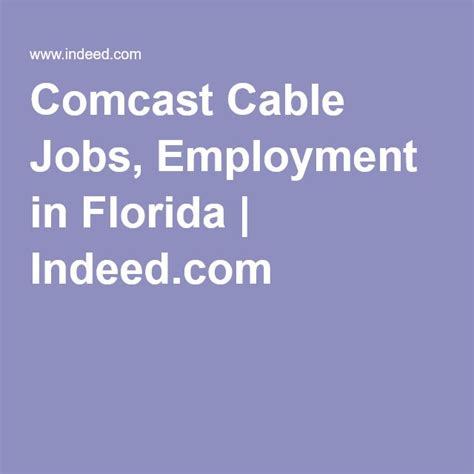 Comcast Communications Jobs