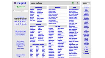 Craigslist Santa Barbara Jobs