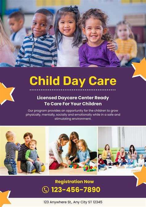 Daycare Flyers Examples Daycare Flyers Examples