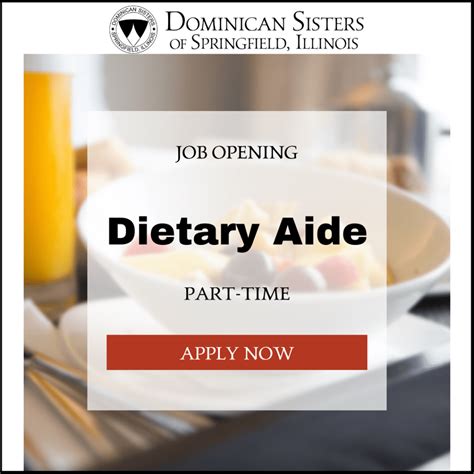 Dietary Aide Jobs Near Me