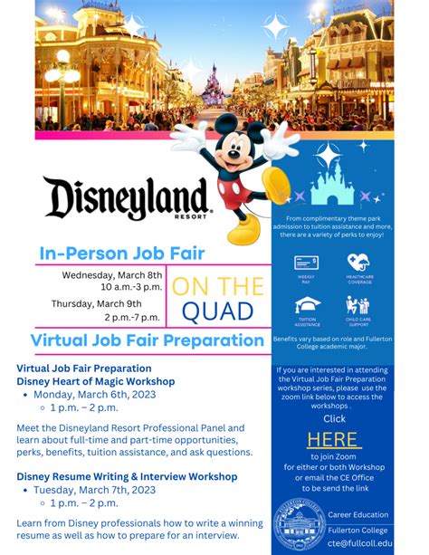 Disney Job Postings
