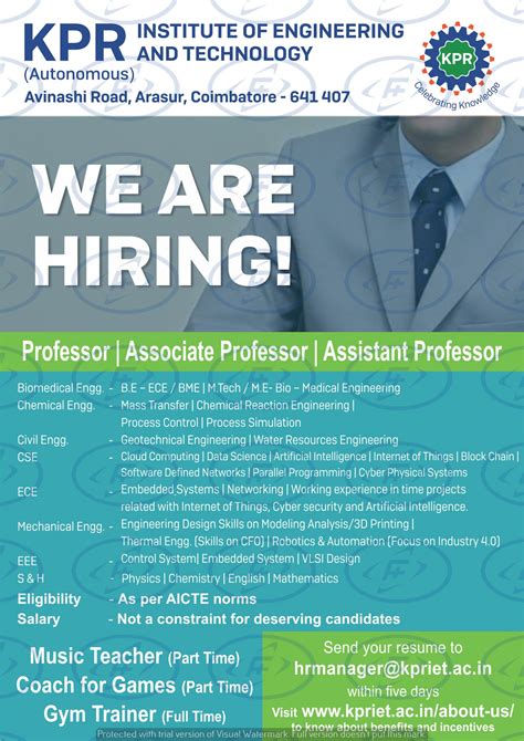 Faculty Jobs