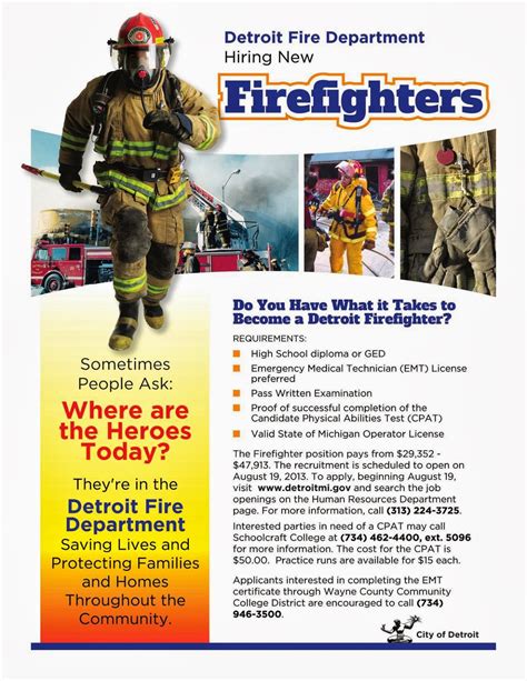 Firefighter Jobs Michigan