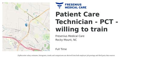 Fresenius Medical Care Patient Care Technician Pct Job Rocky Mount Fresenius Medical Care Patient Care Technician Pct Job Rocky Mount