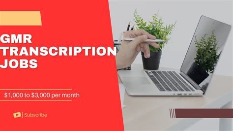 Gmr Transcription Jobs