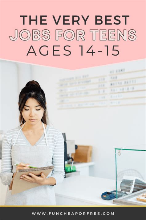 Good Jobs For Teenagers