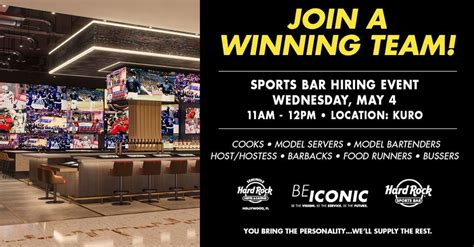 Hard Rock Job Openings