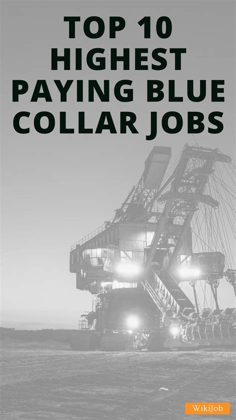 High Paying Blue Collar Jobs