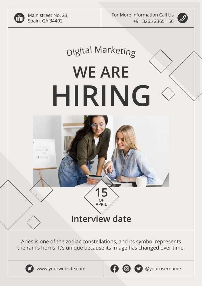 Hiring Ad Hiring Marketing Hiring Poster We Are Hiring Jobs Hiring Hiring Ad Hiring Marketing Hiring Poster We Are Hiring Jobs Hiring