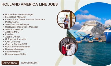 Holland America Line Jobs