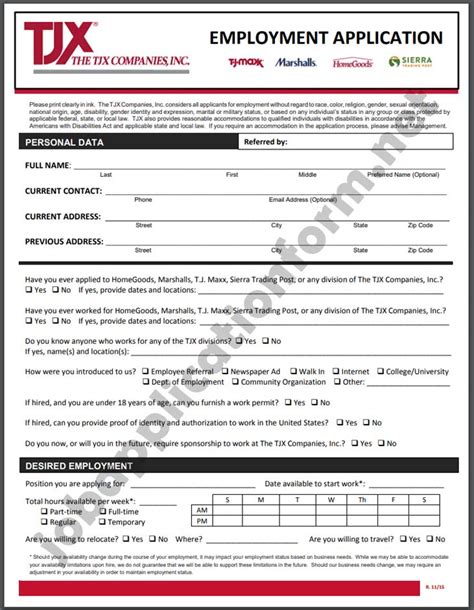 Homegoods Job Application Homegoods Job Application