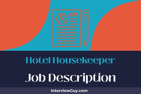 Housekeeper Job Description Updated For 2025 Housekeeper Job Description Updated For 2025