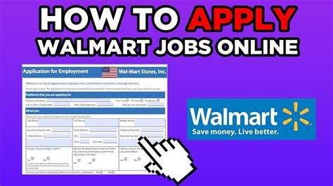 How To Apply For Walmart Jobs Online 2025 Youtube How To Apply For Walmart Jobs Online 2025 Youtube