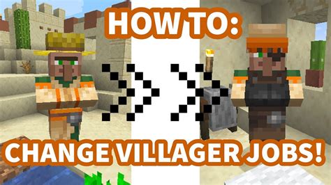 How To Change Villager Jobs
