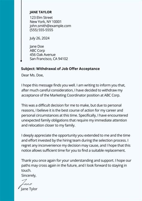 How To Decline Politely A Job Offer