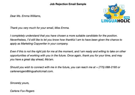 How To Reply To A Job Rejection Email How To Reply To A Job Rejection Email