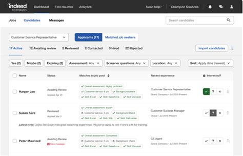 How To Screen And Manage Candidates With Indeed For Employers How To Screen And Manage Candidates With Indeed For Employers