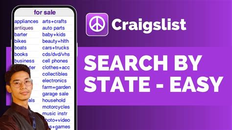 How To Search Craigslist By State Youtube How To Search Craigslist By State Youtube