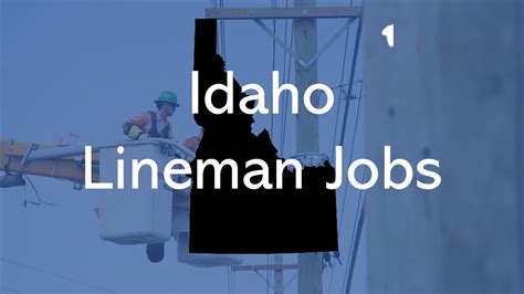 Idaho Power Lineman Jobs