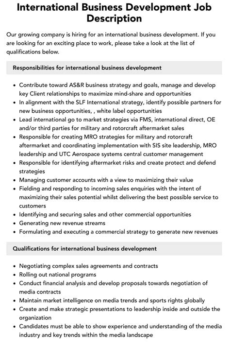 International Development Jobs Business Development And Knowledge International Development Jobs Business Development And Knowledge