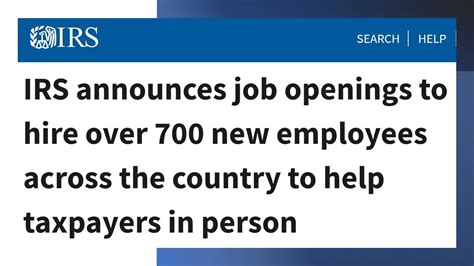 Irs Jobs Openings