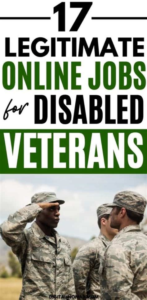 Jobs For Disabled Veterans