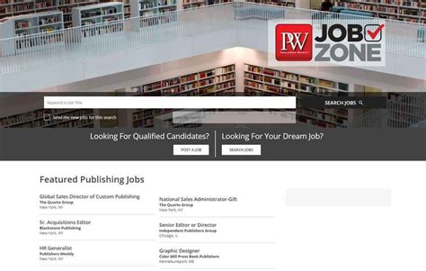 Jobs In Book Publishing Companies