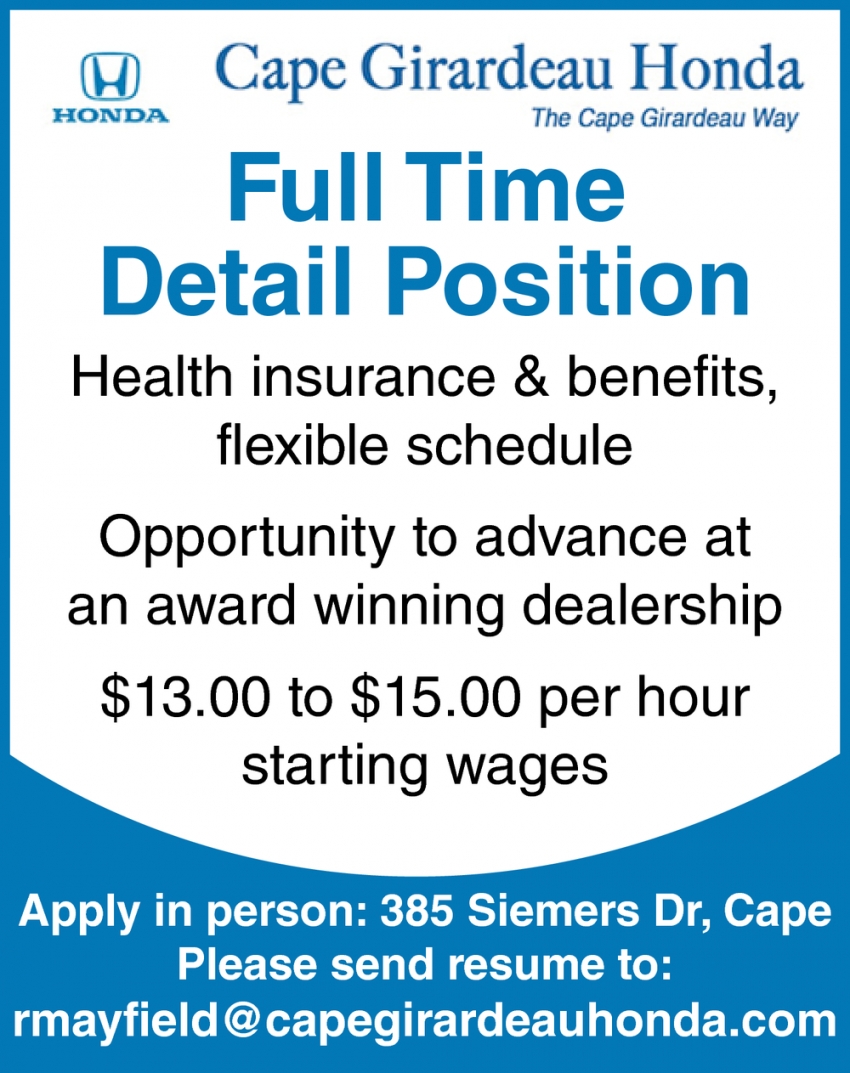 Jobs In Cape Girardeau